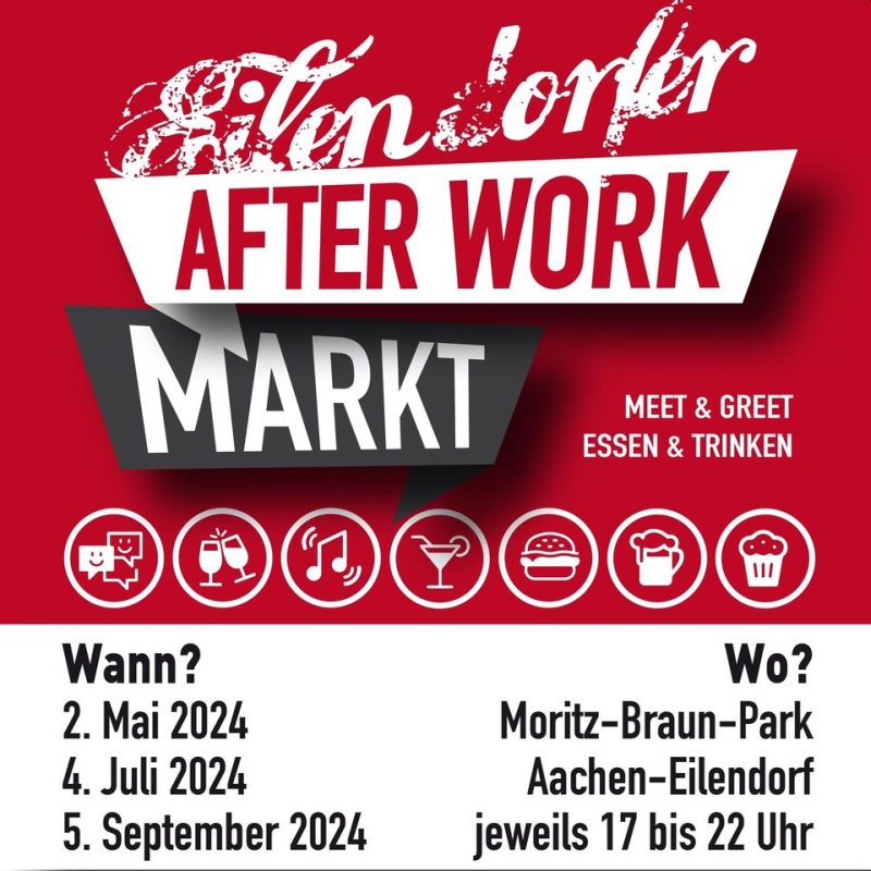 Eilendorfer After Work Markt - Plakat